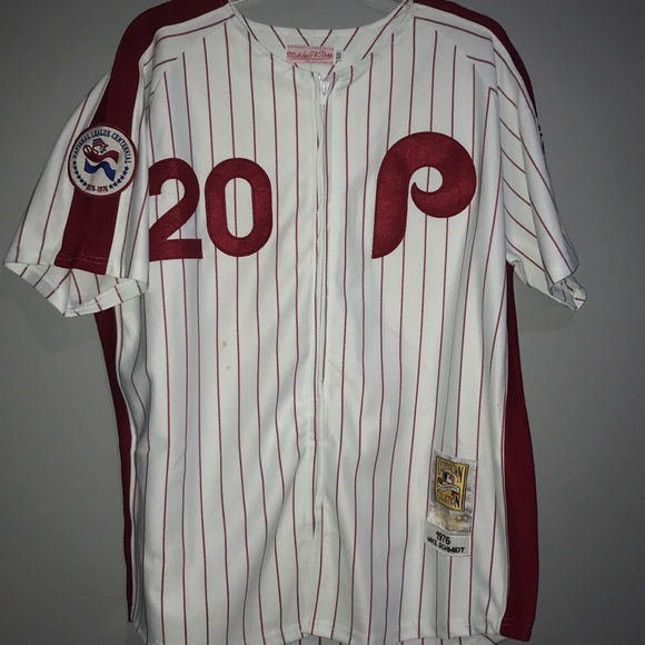 mitchell and ness mike schmidt jersey